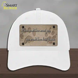 If Love Could Have Saved You Novelty License Plate Hat Unconstructed Cotton / White