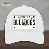 Georgia Bulldogs Novelty License Plate Hat Unconstructed Cotton / White