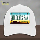 Wildcats Fan Novelty License Plate Hat Unconstructed Cotton / White