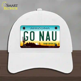 Go Northern Arizona Univ Novelty License Plate Hat Unconstructed Cotton / White