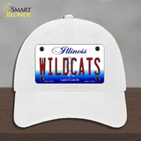 Wildcats Novelty License Plate Hat Unconstructed Cotton / White