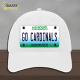 Missouri Plate Go Cardinals Novelty License Plate Hat Tag Unconstructed Cotton / White