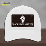 Black Lives Matter Brick Novelty License Plate Hat Tag Unconstructed Cotton / White