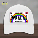 I Heart Kauai Novelty License Plate Hat Tag Unconstructed Cotton / White