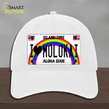 I Heart Molokai Novelty License Plate Hat Tag Unconstructed Cotton / White