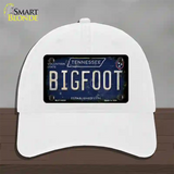 Bigfoot Tennessee Novelty License Plate Hat Tag Unconstructed Cotton / White