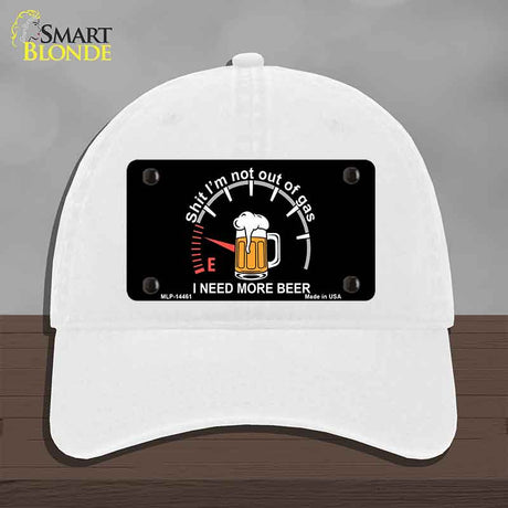 I Need More Beer Novelty License Plate Hat HAT-MLP-14461