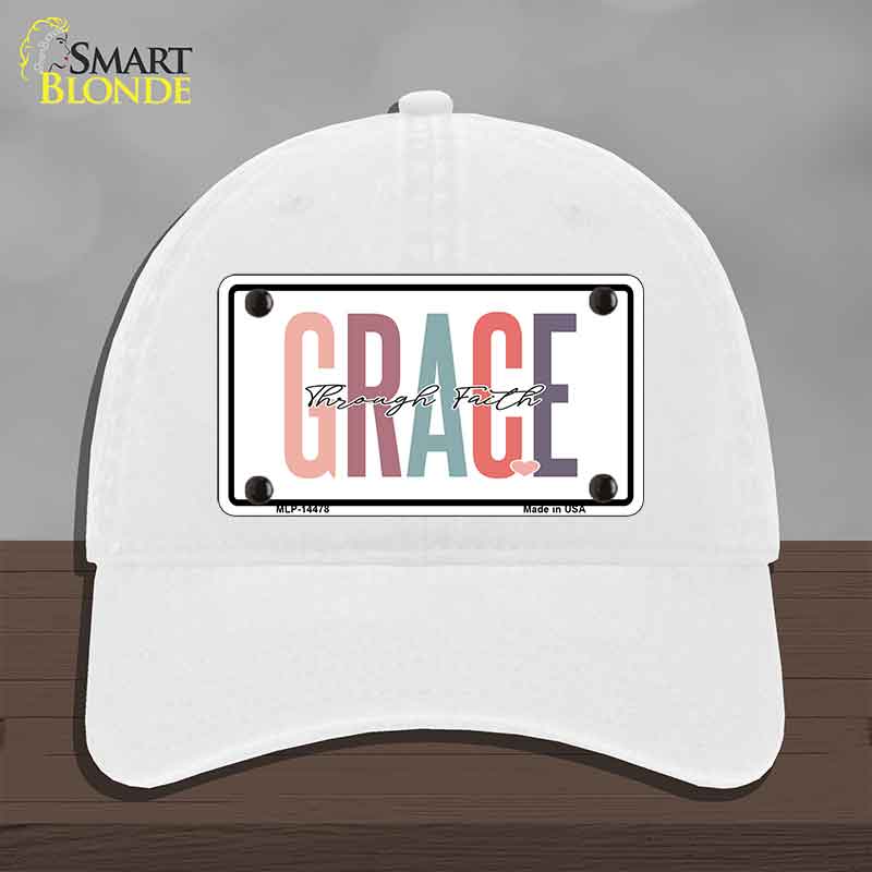 Grace Through Faith Novelty License Plate Hat HAT-MLP-14478