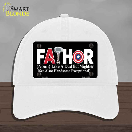 FATHOR Novelty License Plate Hat HAT-MLP-14500