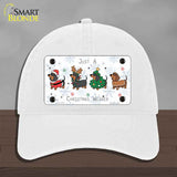 Just a Christmas Weiner Novelty License Plate Hat HAT-MLP-14552