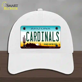 Cardinals Arizona State Novelty License Plate Hat Unconstructed Cotton / White