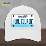 Home Cookin Kentucky Novelty License Plate Hat Unconstructed Cotton / White