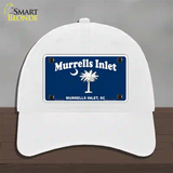 Murrells Inlet Novelty License Plate Hat Unconstructed Cotton / White