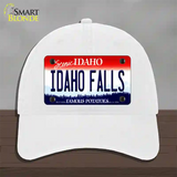 Idaho Falls Idaho Novelty License Plate Hat Unconstructed Cotton / White