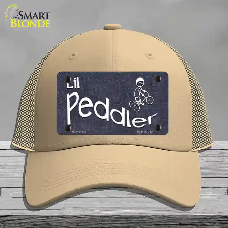 Lil Peddler Novelty License Plate Hat Mesh / Khaki