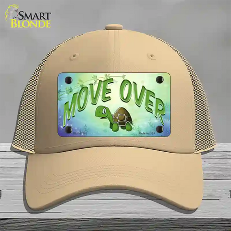 Move Over Novelty License Plate Hat Mesh / Khaki