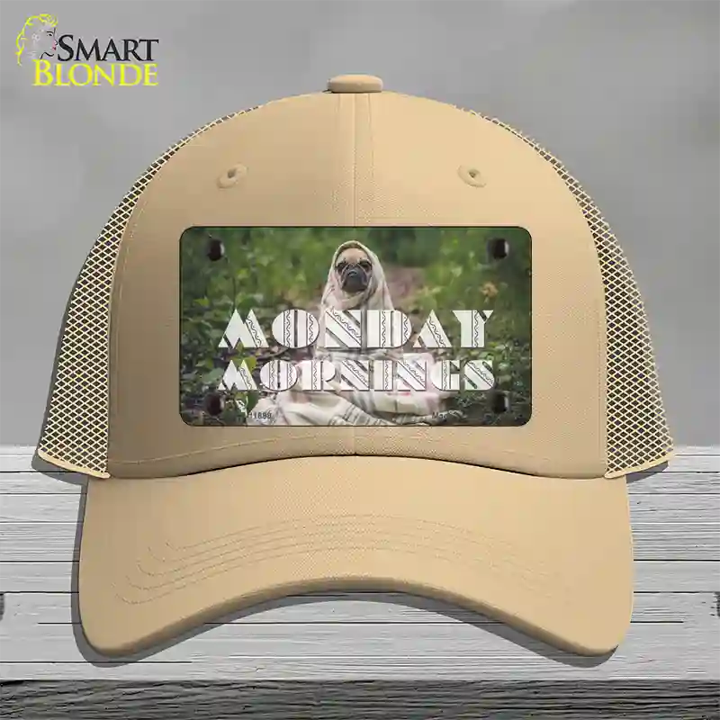 Monday Mornings Novelty License Plate Hat Mesh / Khaki