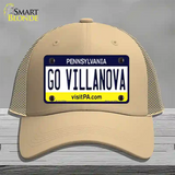 Go Villanova Novelty License Plate Hat Mesh / Khaki