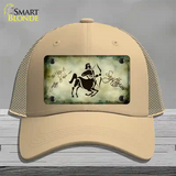 Sagittarius Zodiac Novelty License Plate Hat Mesh / Khaki