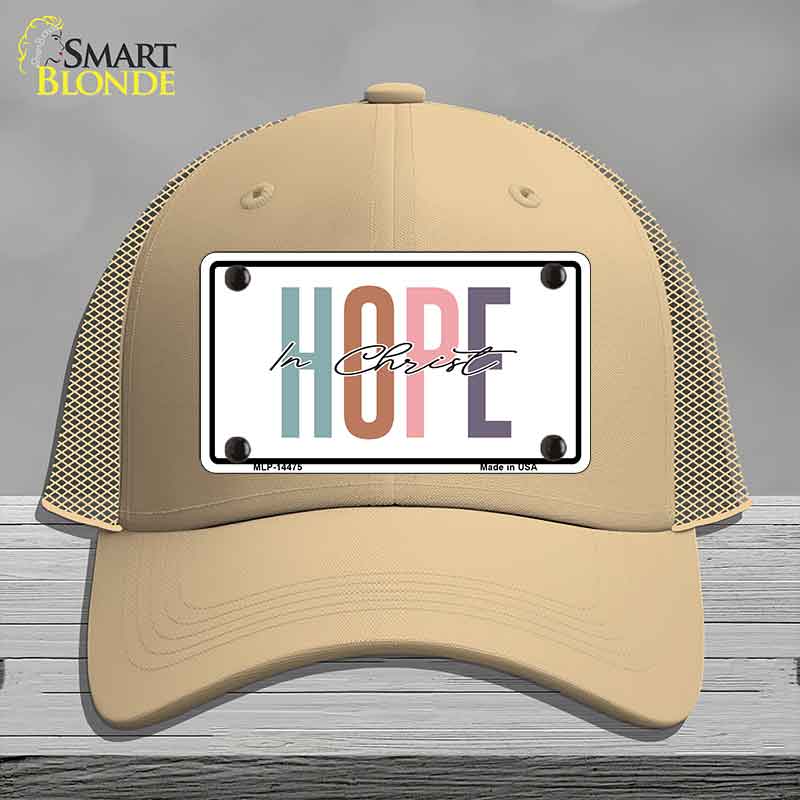 Hope In Christ Novelty License Plate Hat HAT-MLP-14475