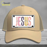 Jesus Saves Always Novelty License Plate Hat HAT-MLP-14479