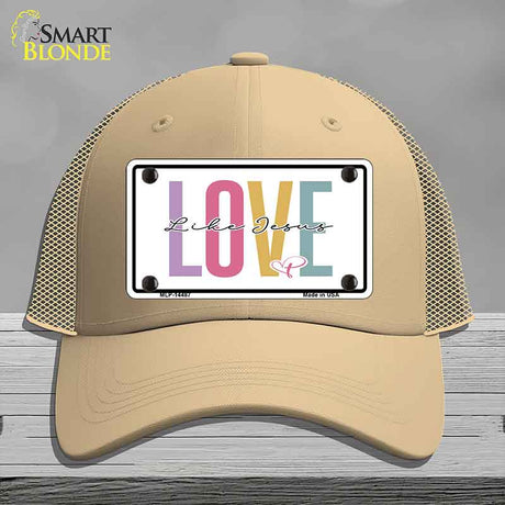 Love Like Jesus Novelty License Plate Hat HAT-MLP-14487