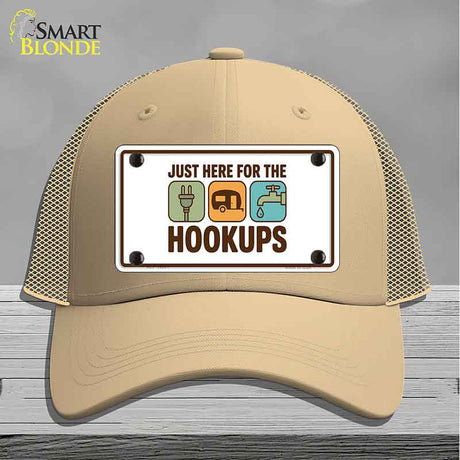 Just Here for the Hookups Novelty License Plate Hat HAT-MLP-14531
