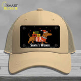 Santas Weiner Novelty License Plate Hat HAT-MLP-14551