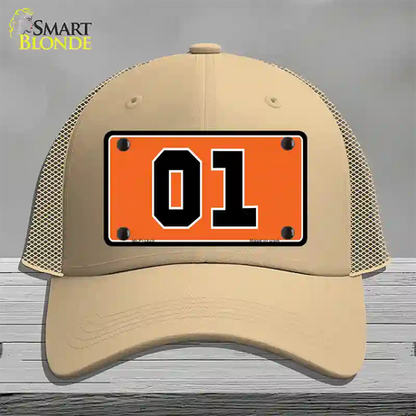 Dukes Of Hazard 01 Novelty License Plate Hat Mesh / Khaki