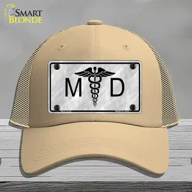 MD Novelty License Plate Hat Mesh / Khaki