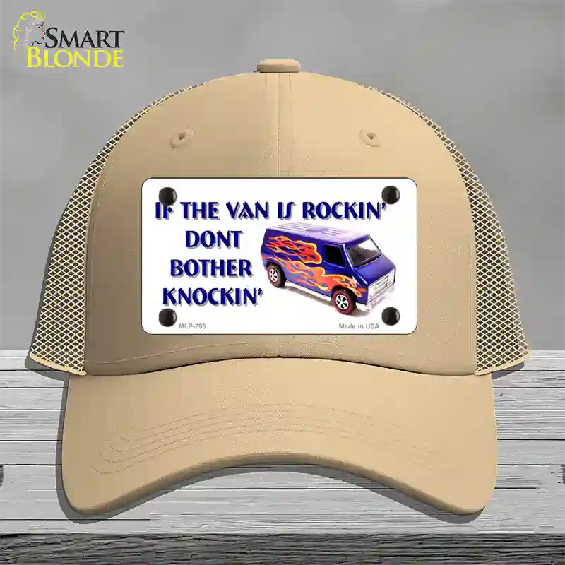 If Vans Rockin Novelty License Plate Hat Mesh / Khaki