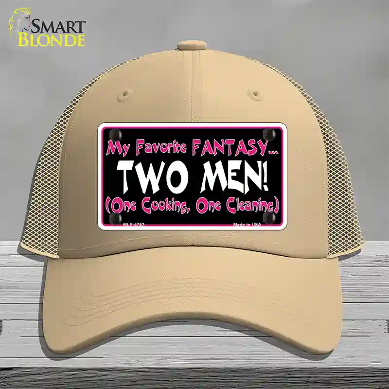 My Favorite Fantasy Novelty License Plate Hat Mesh / Khaki