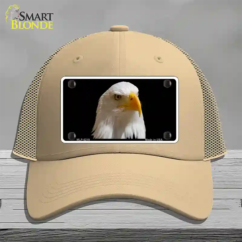 Eagle Novelty License Plate Hat Mesh / Khaki