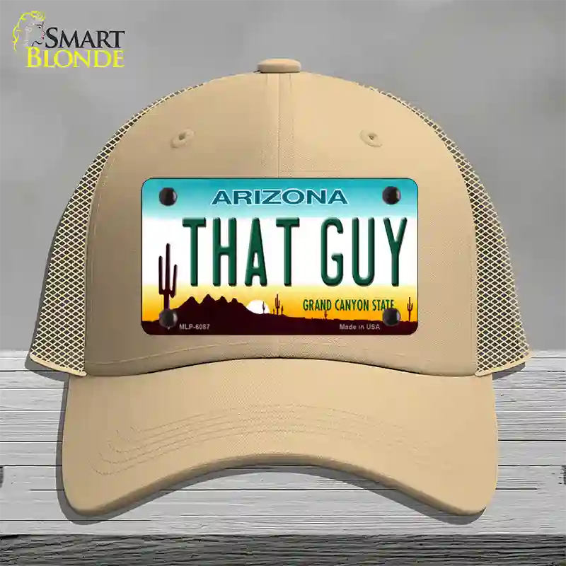That Guy Arizona Novelty License Plate Hat Mesh / Khaki