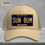 Sun Bum Delaware Novelty License Plate Hat Mesh / Khaki