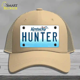 Hunter Kentucky Novelty License Plate Hat Mesh / Khaki