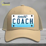 Coach Kentucky Novelty License Plate Hat Mesh / Khaki