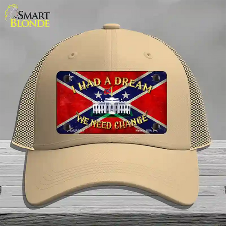 Had A Dream Novelty License Plate Hat Mesh / Khaki