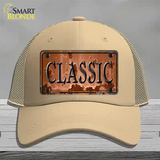 Classic Novelty License Plate Hat Mesh / Khaki