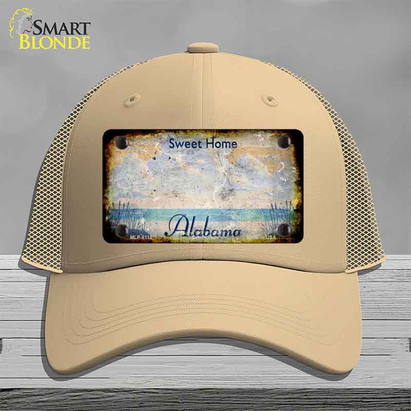 Alabama State Rusty Novelty License Plate Hat HAT-MLP-8118