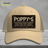 At Poppys Novelty License Plate Hat Mesh / Khaki