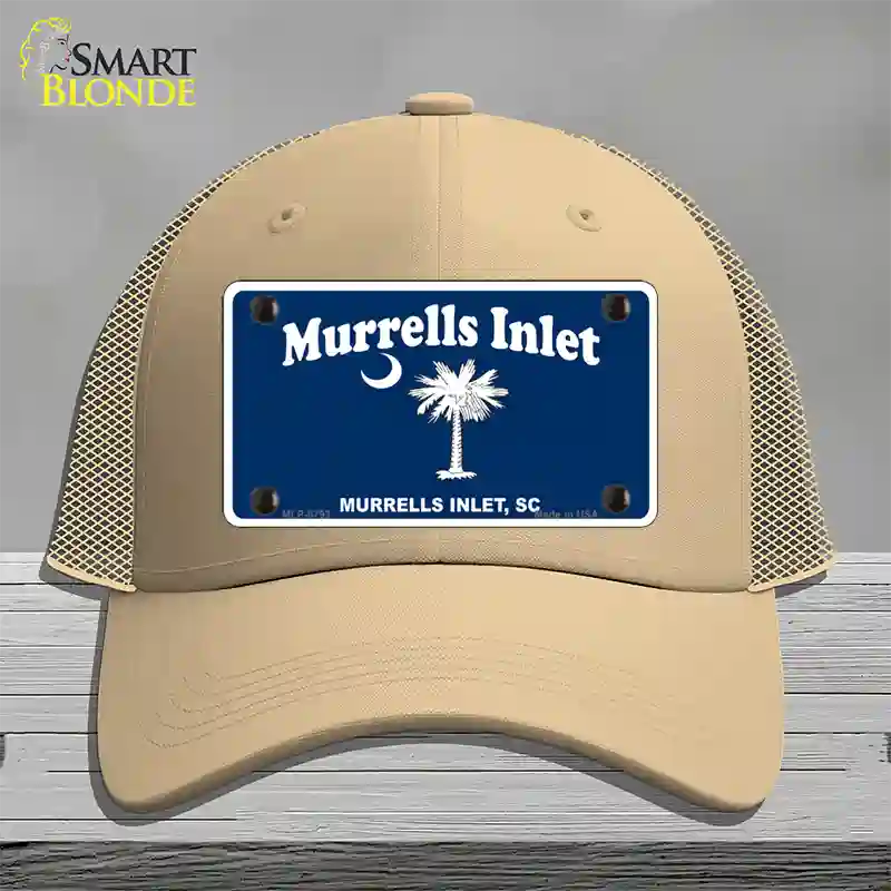 Murrells Inlet Novelty License Plate Hat Mesh / Khaki