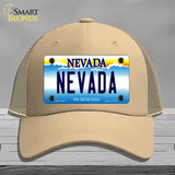 Nevada Nevada Novelty License Plate Hat Mesh / Khaki