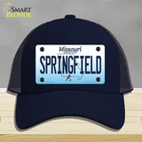 Springfield Missouri Novelty License Plate Hat Mesh / Navy