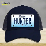 Hunter Missouri Novelty License Plate Hat Mesh / Navy