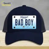 Bad Boy Missouri Novelty License Plate Hat Mesh / Navy