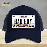 Bad Boy Maryland Novelty License Plate Hat Mesh / Navy