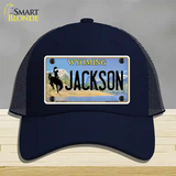 Jackson Wyoming Novelty License Plate Hat Mesh / Navy