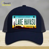 Lake Havasu Arizona Novelty License Plate Hat Mesh / Navy