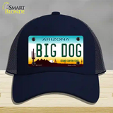 Big Dog Arizona Novelty License Plate Hat Mesh / Navy